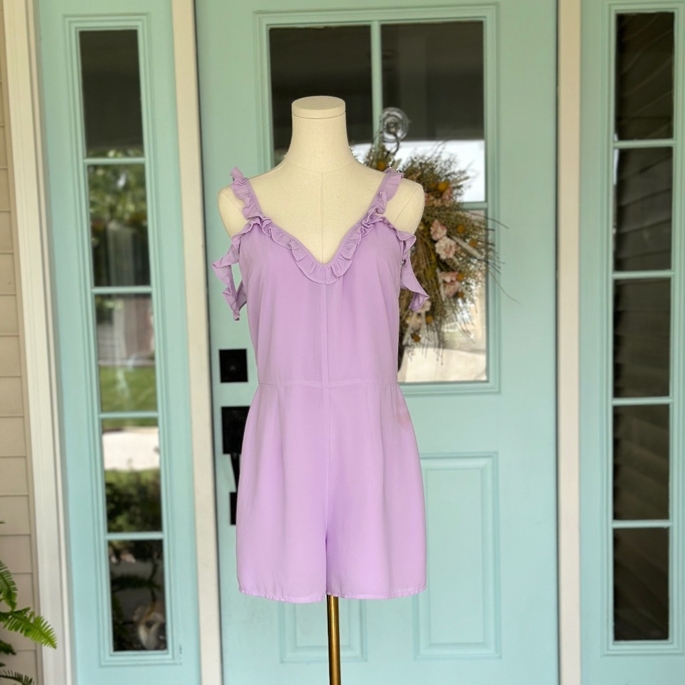 Lavender Romper Size L